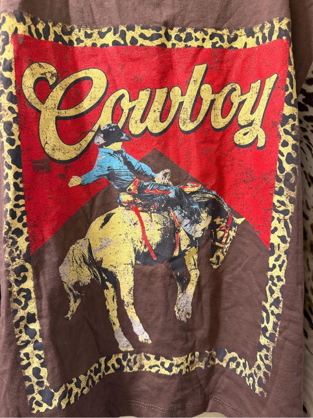 Zutter "Cowboy" Graphic Top - Picture 2 of 5